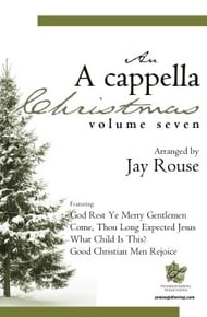 A Cappella Christmas #7 SATB Singer's Edition cover